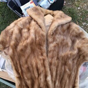 Vintage mink stole/wraps rare